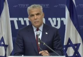 לפיד: "ממשלת נתניהו סיימה את תפקידה"