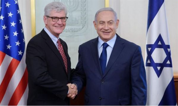 המושל האמריקני בישראל: "ידיד אמת מבורך"