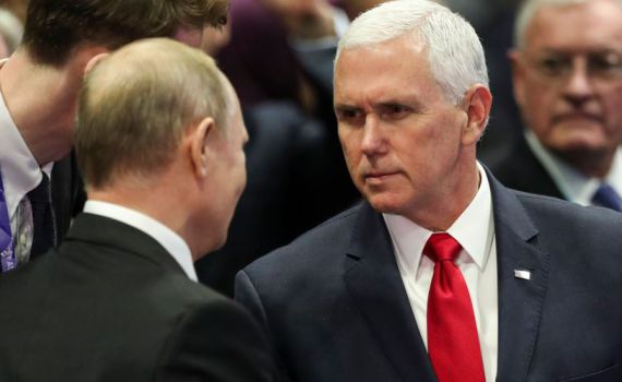 בדרך לחיזוק היחסים: פוטין נפגש עם סגן נשיא ארה"ב