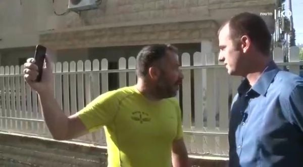 רק נבחר; ראש עיריית טבריה השתולל מול המצלמה