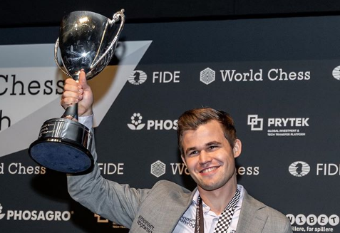 עדיין האלוף: קרלסן שמר על הכתר העולמי בשחמט