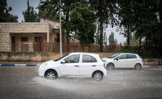 החורף והגשם חוזרים: חשש להצפות בערי החוף