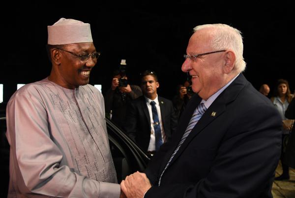 ריבלין לנשיא צ'אד: "שמחים לחדש את הקשר"