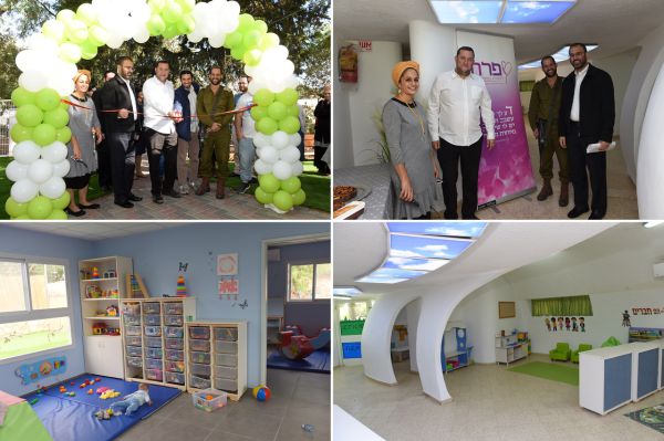 לראשונה: רשת מעונות "פרח" הגיעה לשומרון