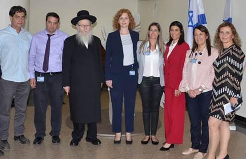 סגן שר הבריאות יעקב ליצמן ביקר במרכז הרפואי וולפסון