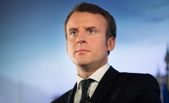 הלם בצרפת: סוכל נסיון התנקשות בנשיא מקרון