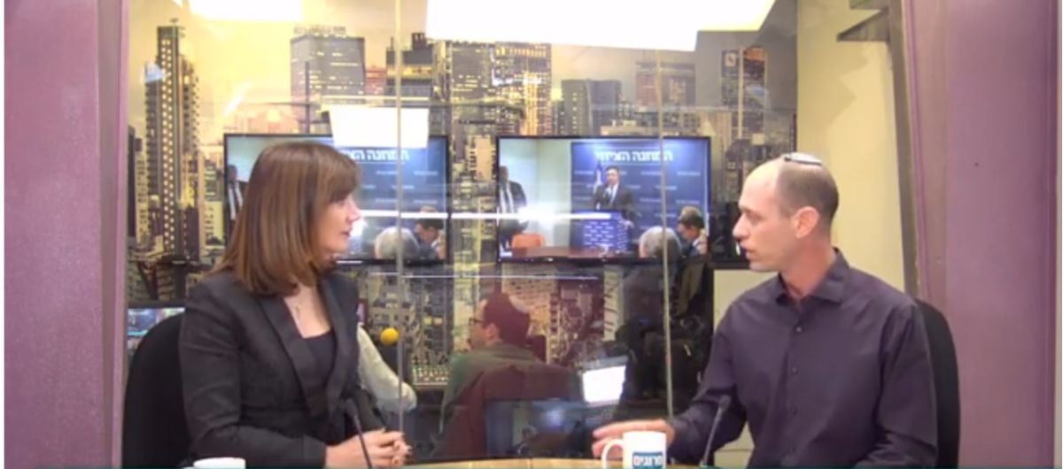 מימין ומשמאל: משדר בחירות עם סויד וברקו