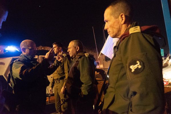 אייזנקוט בזירת הפיגוע: יתוגברו כוחות בתקופה הקרובה