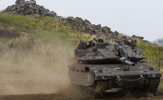 צה"ל ירה על חמושים שחצו את הגדר בגולן