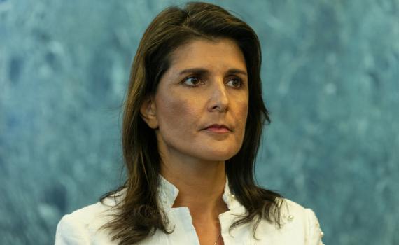 ניקי היילי נגד ביידן: "מה אם היו רקטות על וושינגטון?"