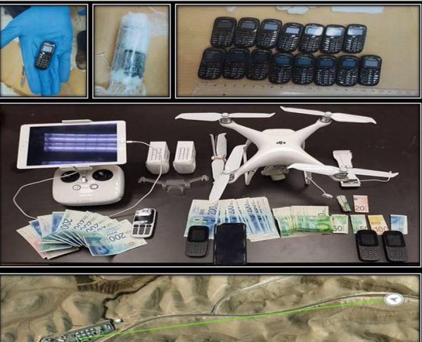 סוכלה רשת הברחות של טלפונים למחבלים בכלא