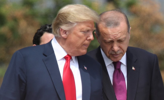 טראמפ: "שוחחתי עם ארדואן על הנסיגה מסוריה"