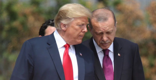 טראמפ: "שוחחתי עם ארדואן על הנסיגה מסוריה"