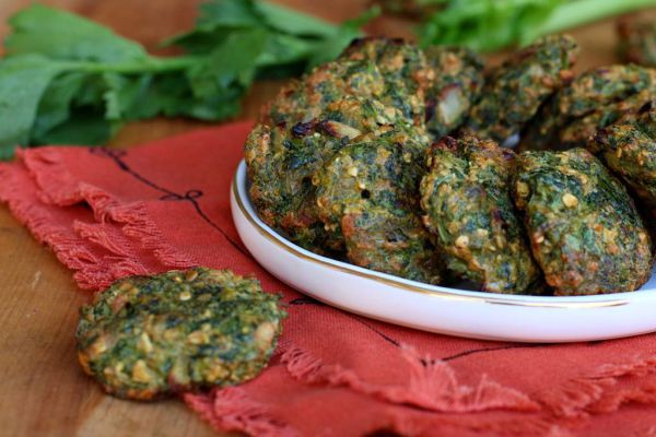 השיא של חנוכה בשבילכם: לביבות ירק אפויות