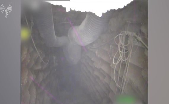 תיעוד: מנהרת הטרור נחפרה בלבנון ונחשפה בישראל