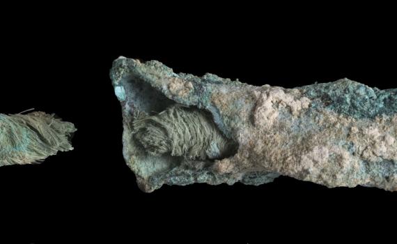 במה מדליקין: נמצאה פתילה נדירה בת 1500 שנה