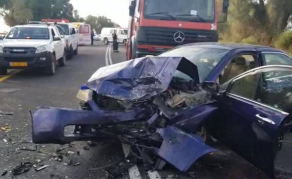 תאונה קטלנית: הסב נהרג במקום; נכדתו נפצעה קשה
