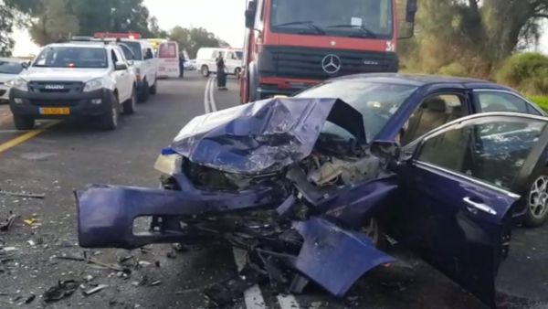 תאונה קטלנית: הסב נהרג במקום; נכדתו נפצעה קשה