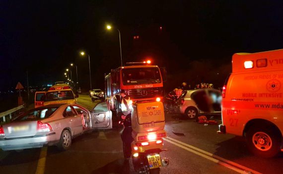 לוחם צה"ל נפצע באורח אנוש בתאונת דרכים