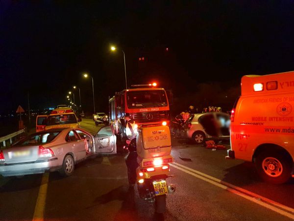 לוחם צה"ל נפצע באורח אנוש בתאונת דרכים