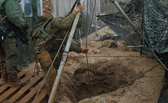 צפו: החל שלב השמדת המנהרות בצפון