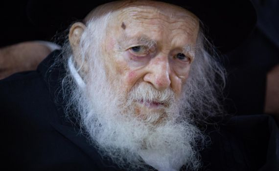 הרב קנייבסקי בן 91, "ימשיך בסדר לימוד רגיל"