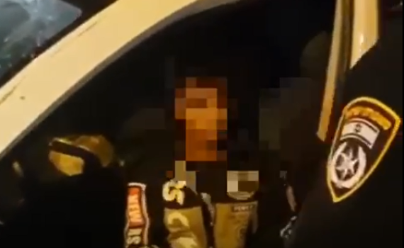 השוטרים הופתעו: נהג הרכב היה ילד בן 10