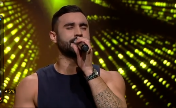 צפו: המתמודד שהרים את המסך עם ביצוע לחנן בן ארי