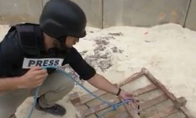  צפו: רשת CNN תיעדה את מנהרת הטרור בגבול ישראל