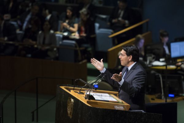 באו"ם דנו בירי מעזה, דנון: "לא נקבל איום על אזרחינו"