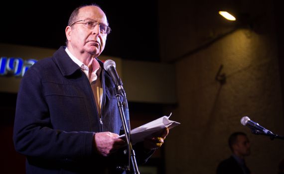 יעלון: "אמרתי שאין מנהרות, למרות שידעתי שיש"