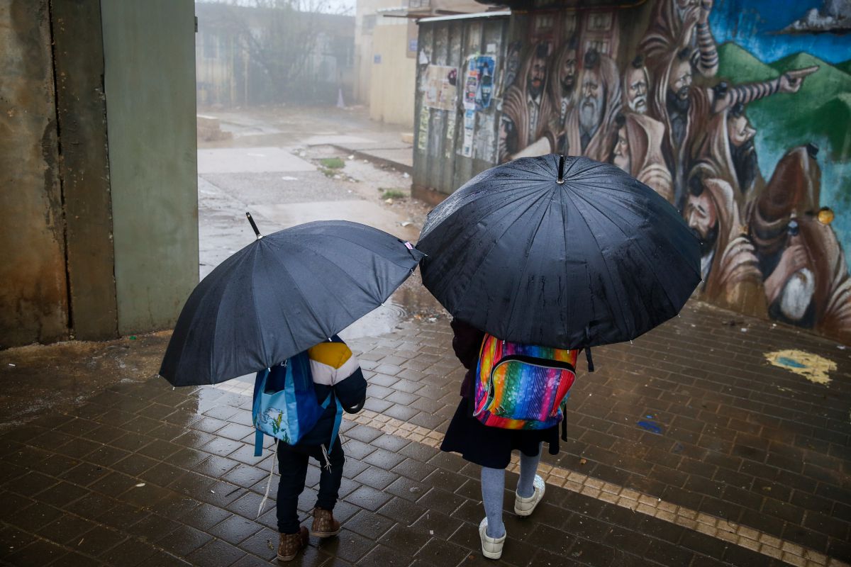 היום ומחר: גשמים בכל הארץ; קר וחשש לשטפונות