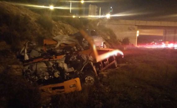 כביש 5: רכב גרר התפוצץ במהלך נסיעה; הנהג נהרג