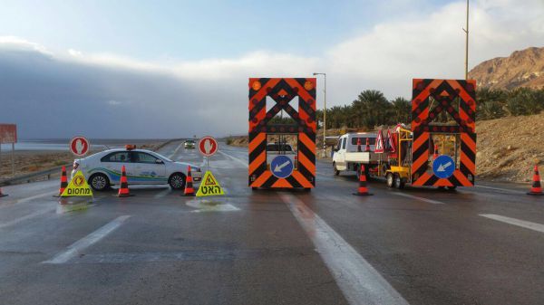 לקראת הסערה: המשטרה מזהירה את הנהגים