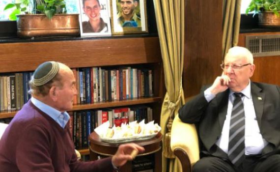 הנשיא ריבלין: "הפלאפל הכי מרגש שאכלתי" #מבצע דוגו