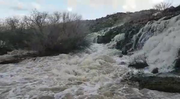 גשם של ברכה: צפו בזרימה בנחלי הצפון והדרום