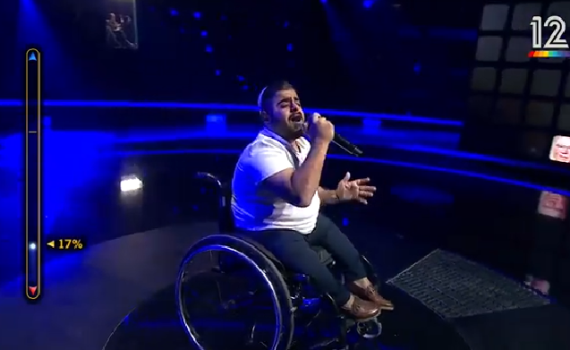 צפו: המתמודד הסרוג שריגש את ה"כוכב הבא"