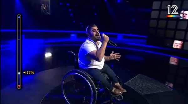 צפו: המתמודד הסרוג שריגש את ה"כוכב הבא"