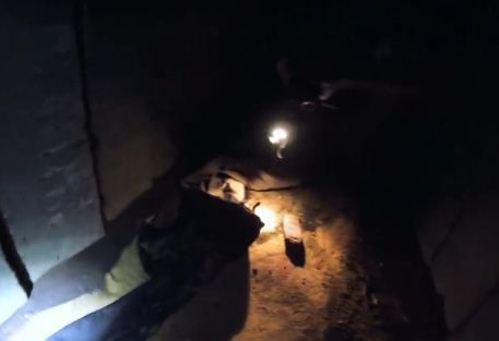 צפו: המרדף במנהרה אחרי חוטפי הדר גולדין