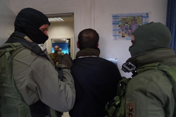 תיעוד: רגע לכידת המחבל מגבעת אסף