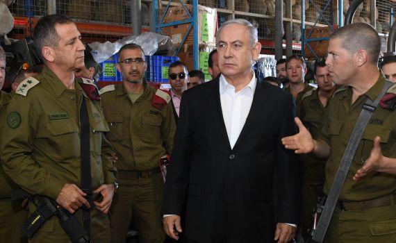 נתניהו: "צה"ל ערוך להגנה וגם להתקפה מוחצת"