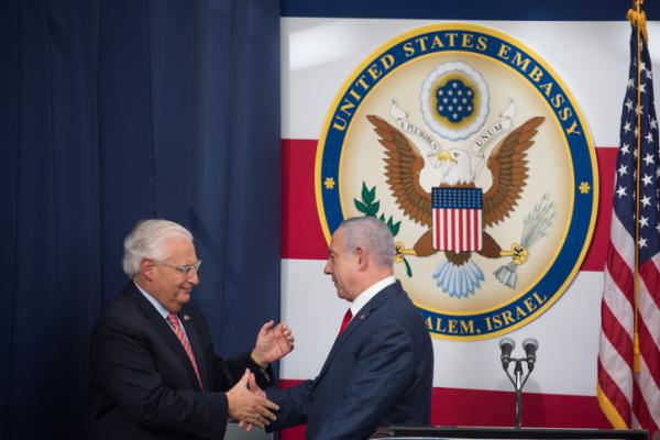 פרידמן על מעבר השגרירות לי-ם: "היה היום הטוב בחיי"