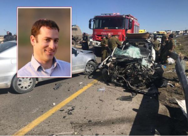 ישי ריבלין מאפרת נהרג בתאונה בהר חברון