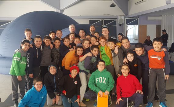 גוש עציון מציינים את שבוע החלל הישראלי