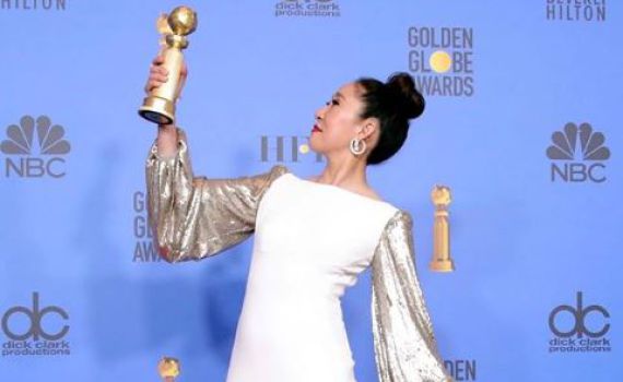 המתלבשות הצנועות של טקס גלובוס הזהב