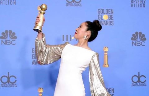 המתלבשות הצנועות של טקס גלובוס הזהב