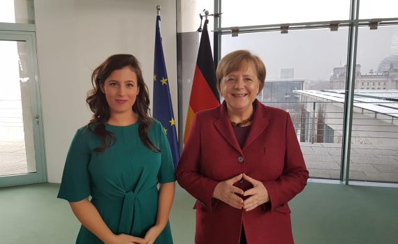 אנגלה מרקל: "תומכים במדיניות ישראל בסוריה"