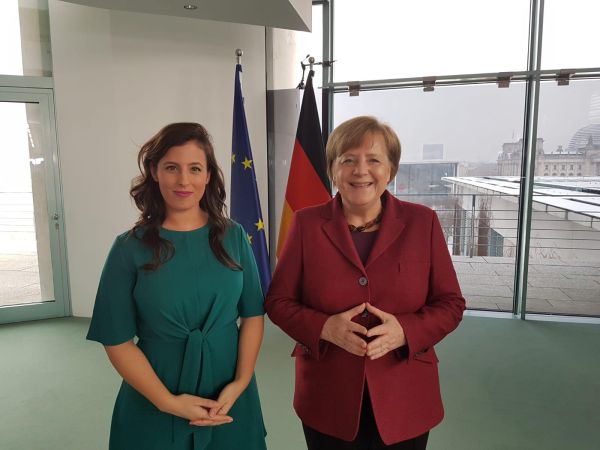 אנגלה מרקל: "תומכים במדיניות ישראל בסוריה"