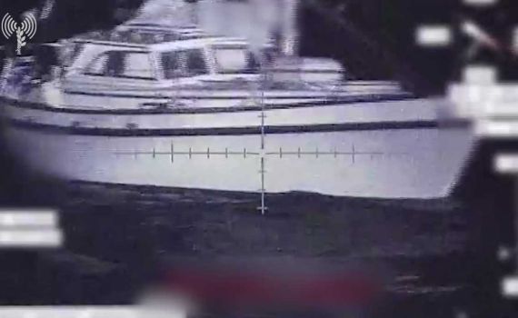 צפו: כך חולץ אזרח צרפתי מהיסחפות לחופי עזה