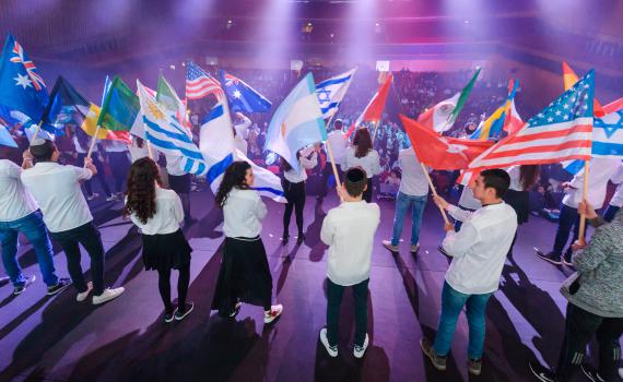 למרות השלג: נציגים מכל העולם בוועידת בני עקיבא